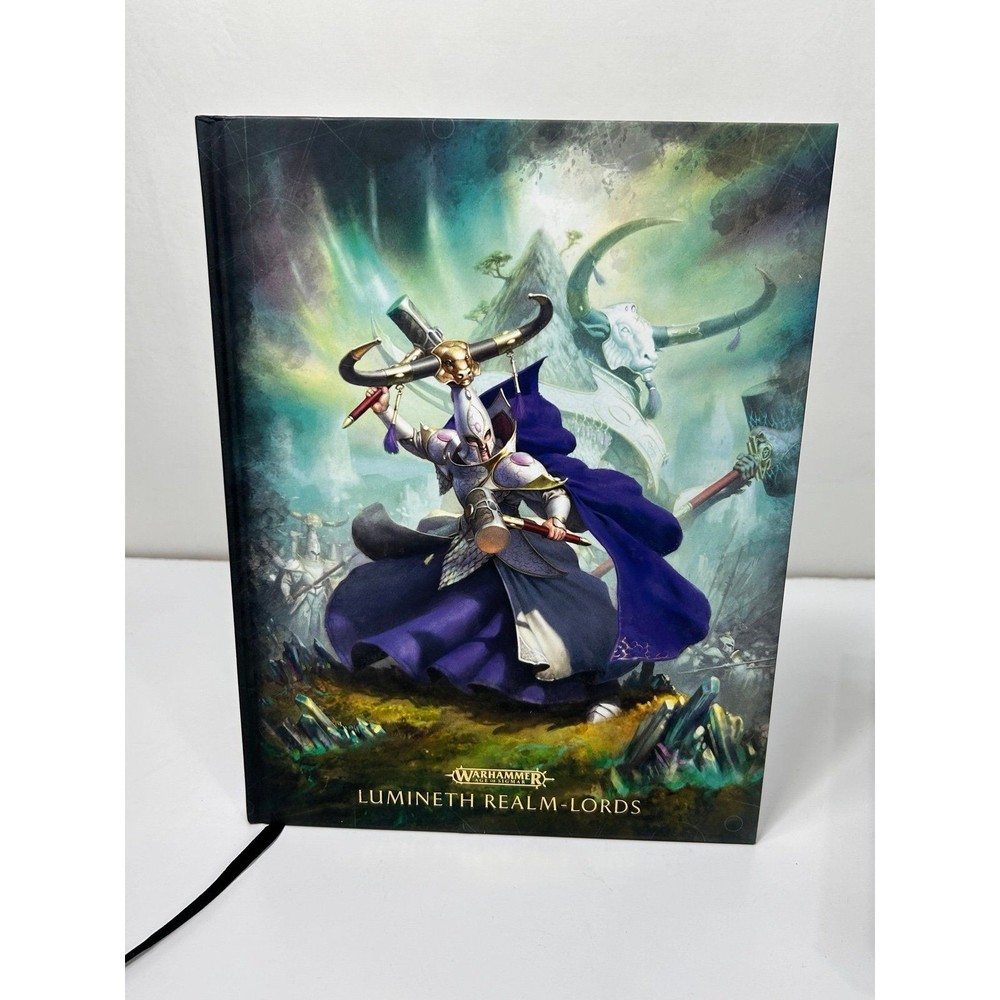 Warhammer Age Of Sigmar Order Battletome Lumineth Realm-Lords Rpg Book